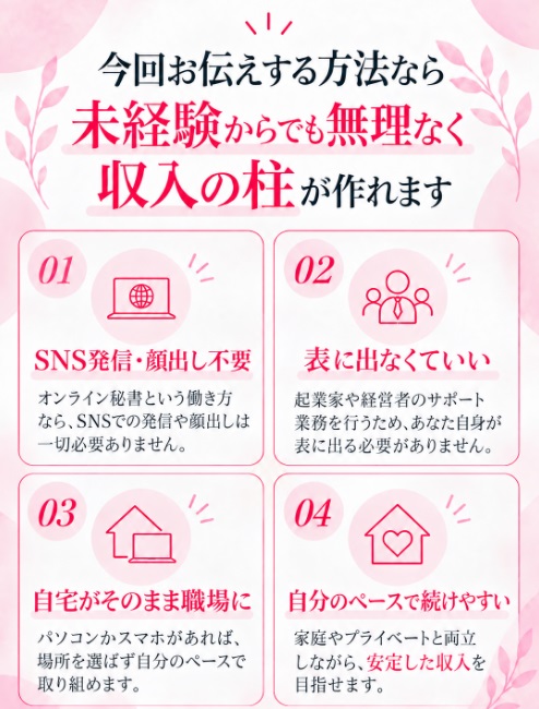 在宅オンライン秘書の始め方セミナー